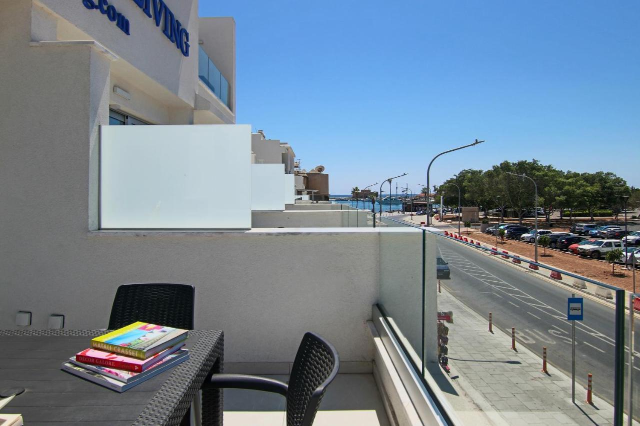 Phaedrus Living - Seaside Luxury Flat Harbour 110 Apartment Paphos Luaran gambar